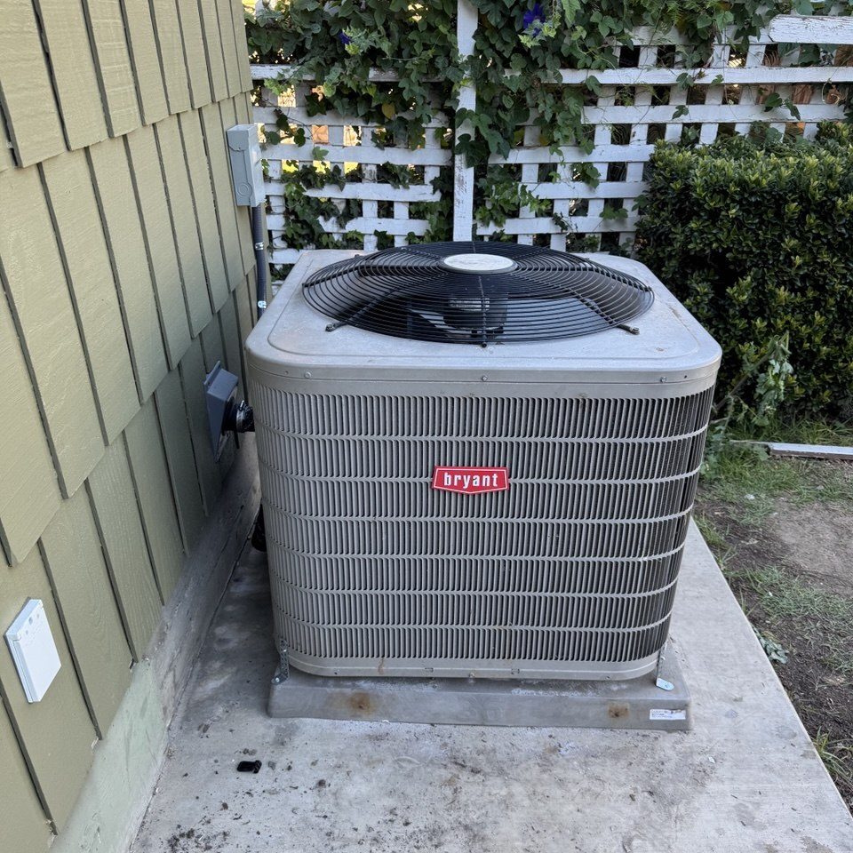 Outdoor units installed
